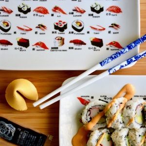 World Market Know Your Sushi Mini Plates